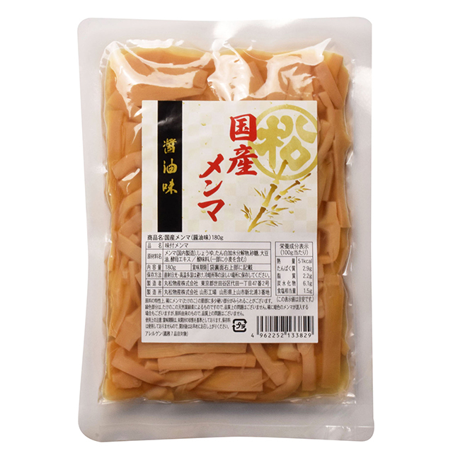 【601188】国産メンマ（醤油味） 180g