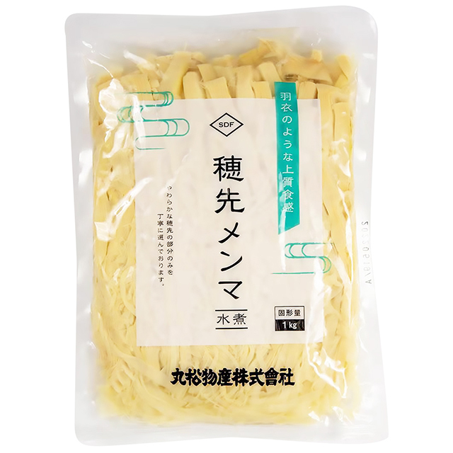 SDF穂先メンマ水煮1kg｜丸松物産オンラインショップ