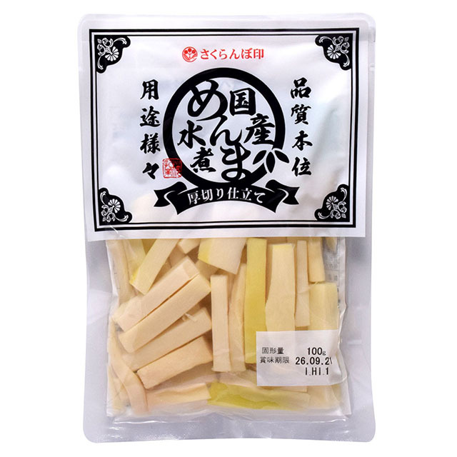 【739001】国産めんま水煮100g