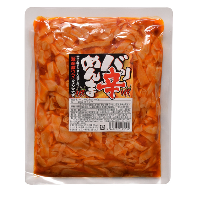 【601137】バリ辛めんま 400g