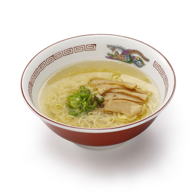 塩ラーメンの調理イメージ