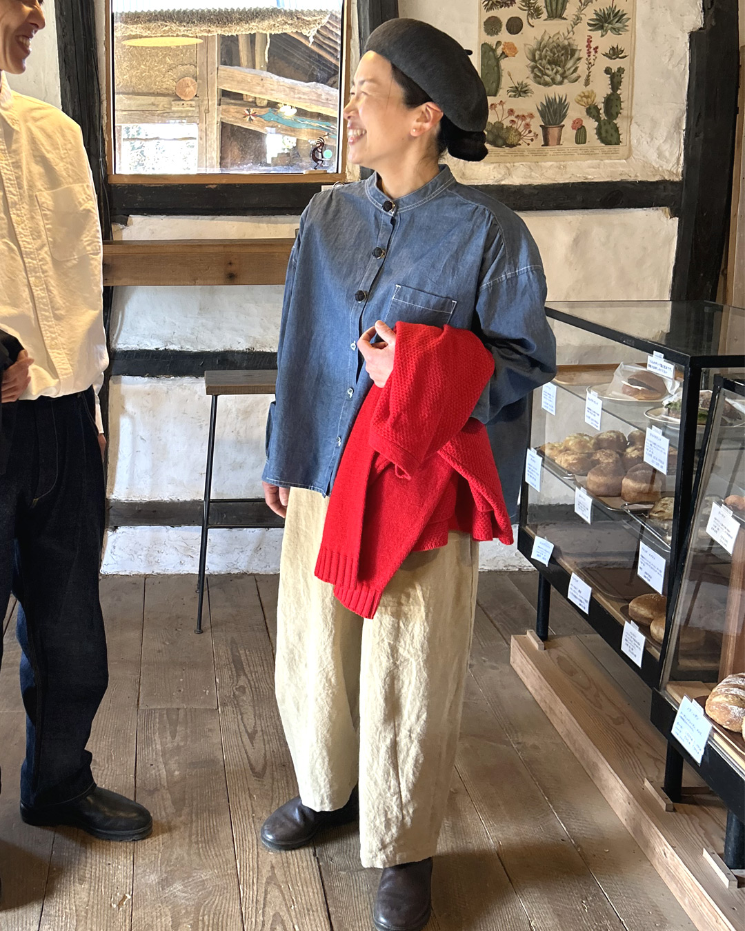 【Basket】きちんとしたい日も。気楽でいたい日も。デニム＆シャンブレーシャツ。シャツ　デニム　シャンブレー　国産　■2003398