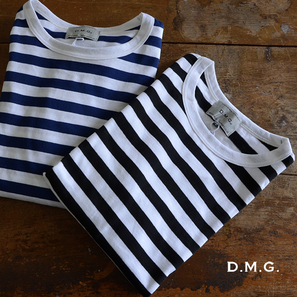 D M G オリジナルボーダーロングtシャツ 19 021n Mg レディース トップス 長袖 ロンt 国産 日本製 ディーエムジー ドミンゴ 012 期間限定 店内全品送料無料 5as 02p07feb16 公式 Marumiya World 本店