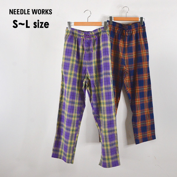 Mサイズマデメール便可 ニードルワークス a Mmm Chef Pants シェフパンツ レディース ボトム ボトムス 長パンツ 長ズボン チェック柄 お揃い リンクコーデ Needle Works 公式 Marumiya World 本店 Mサイズマデメール便可 ニードルワークス a Mmm Chef Pants シェフパンツ レディース ボトム ボトムス 長パンツ 長ズボン チェック柄 お揃い リンクコーデ Needle Works 公式 Marumiya World 本店
