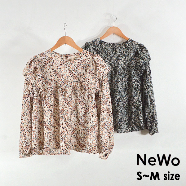 メール便不可 ネオ a Mmm Frill Shirt フリルシャツ レディース トップス 長袖ブラウス 長そで フラワー ニードルワークス Newo 公式 Marumiya World 本店 メール便不可 ネオ a Mmm Frill Shirt フリルシャツ レディース トップス 長袖ブラウス 長そで フラワー ニードルワークス Newo 公式 Marumiya World 本店