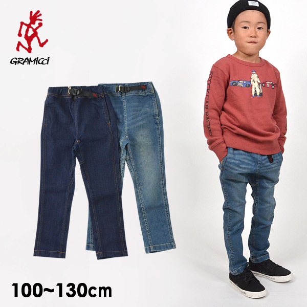 送料無料 グラミチ キッズデニムナローパンツ キッズ ズボン シンプル アウトドア ボトムス ボトム 男の子 おとこのこ 女の子 おんなのこ 子供服 子ども服 こども服 Kids Denim Narrow Pants Gramicci G506 Dmj K M13 Oso 2s 公式 Marumiya World 本店