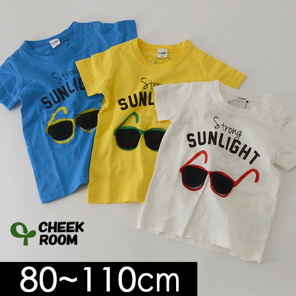 チークルーム サングラス半袖tシャツ 11m キッズ ベビー トップス Tシャツ プリント 子供服 Cheek Room 公式 Marumiya World 本店