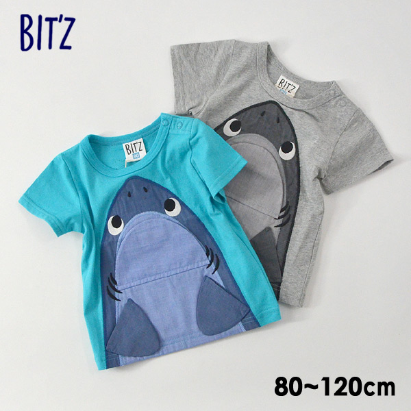 メール便可】ビッツ B207030-12m 半袖ギミックTシャツ キッズ ベビー