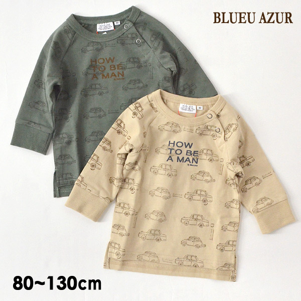 Off ブルーアズール C 04 M13m 総柄ラグランtシャツ キッズ ベビー トップス 長袖tシャツ ロンt 車柄 くるま 子供服 Blueu Azur Faw T Salesaleセールバーゲン 公式 Marumiya World 本店