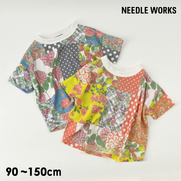SCRAP PATCHWORK総柄 半袖Tシャツ　パッチワーク　総柄 SCRAP PATCHWORK総柄 半袖Tシャツパッチワーク総柄