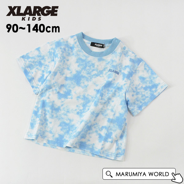エクストララージキッズ タイダイ半袖シャツ キッズ トップス OGゴリラ