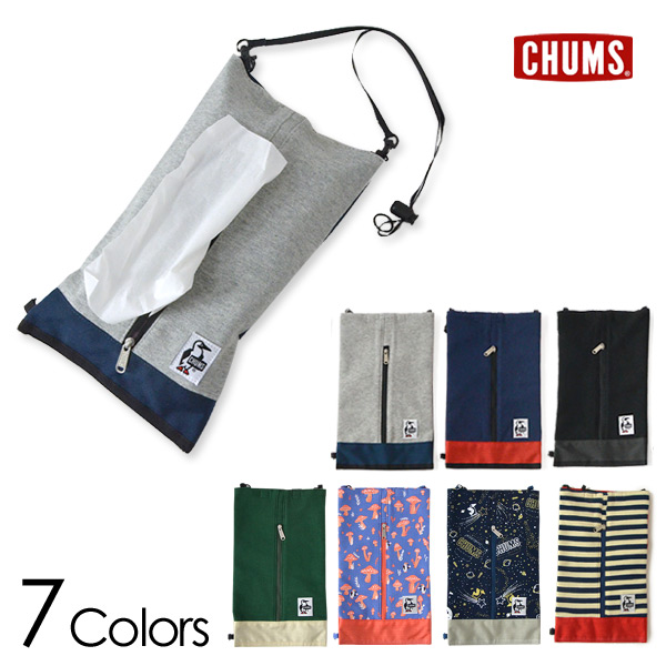 メール便可】チャムス CH60-2693-FM Box Tissue Cover Sweat Nylone 