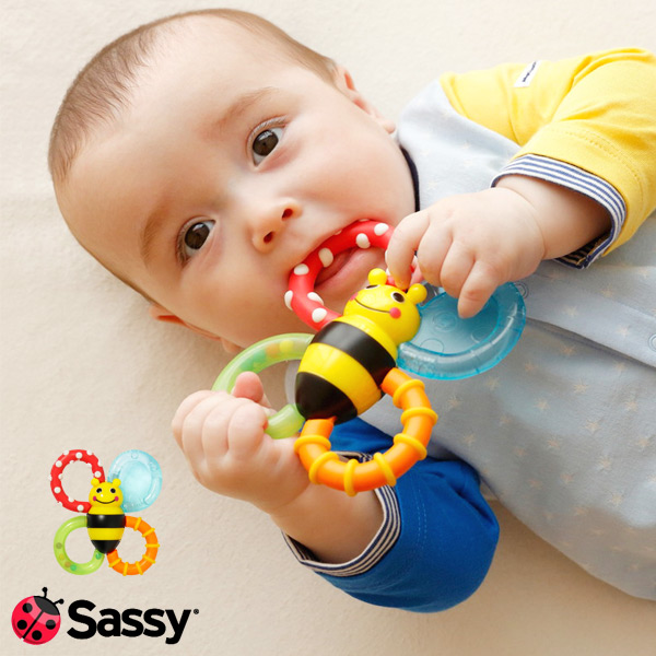 メール便不可 サッシー Sa Mg Sassy 歯がため カミカミみつばち バンブル バイツ ファン ベビー おもちゃ オモチャ 玩具 は がため 贈り物 プレゼント ギフト 赤ちゃん Sassy 公式 Marumiya World 本店