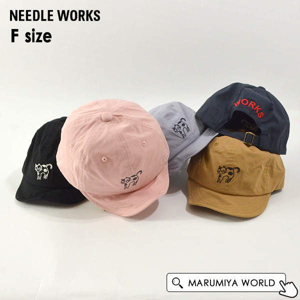 公式サイト限定価格 45%OFF ねこ刺しゅうギャバキャップ