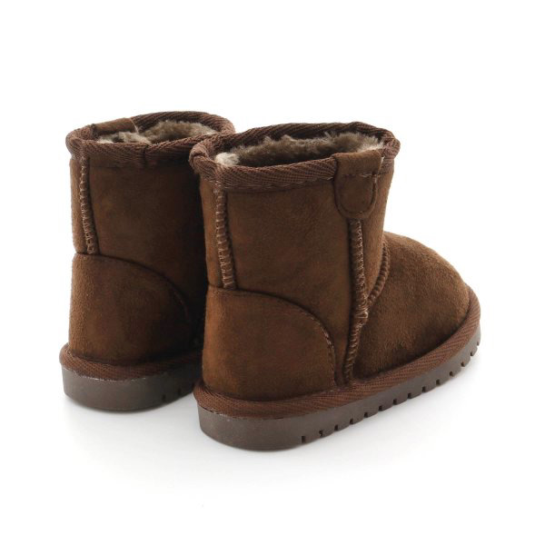 30 Off アンパサンド ボアショートブーツ L L Y4 13 0 21 0cm キッズ ベビー ショートボア 防寒 無地 お揃い 靴 カラー シンプル 男の子 女の子 Ampersand 公式 Marumiya World 本店