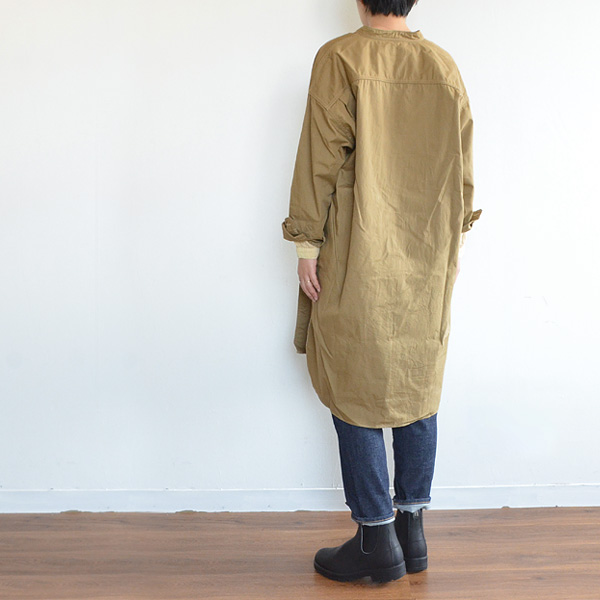 mira　群言堂　登美　綿100%　オーバーシャツ 登美 群言堂 石見銀山 カットソー tシャツ 綿100% 日本製 F