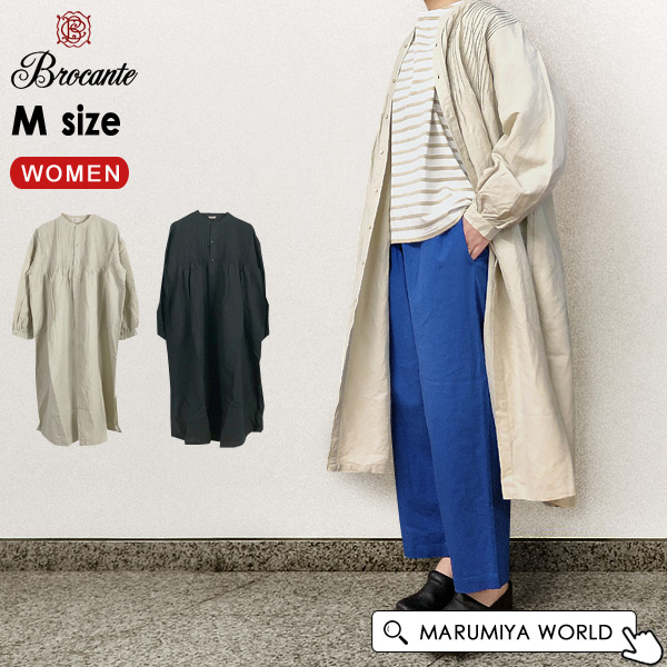 【美品】ブロカント　コットンギャザーシャツ　日本製 楽天市場】ブロカント Brocante サローシャツ ( 36-327X