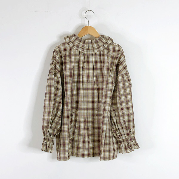 Meltie トップス ブラウス　チェック TOPS | meltie