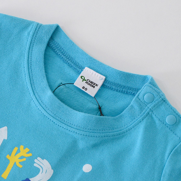 チークルーム 海時計半袖Tシャツ 480150-11M キッズ ベビー トップス