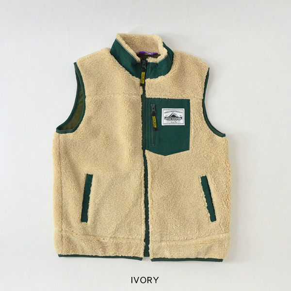 メール便不可】オフィシャルチーム 120631A-MG BOA FLEECE VEST[150/XS