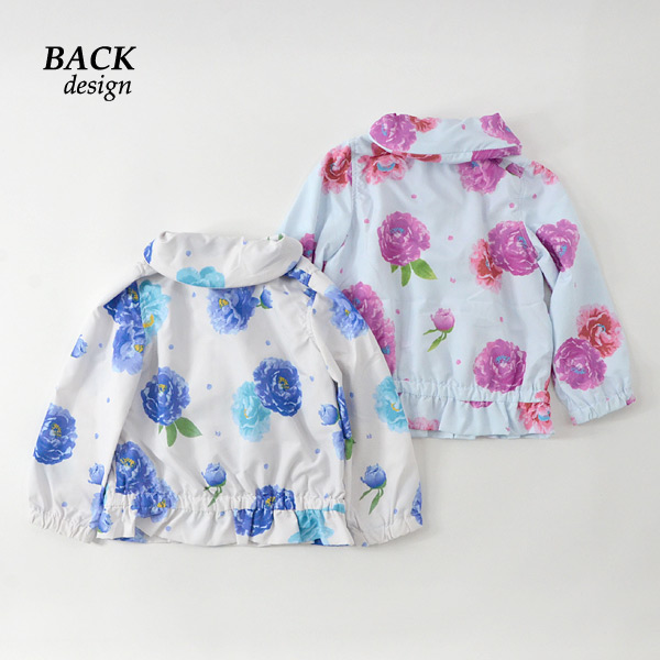 20%OFF 【メール便可】ハッカキッズ 02140401-m12 ピオニープリント撥