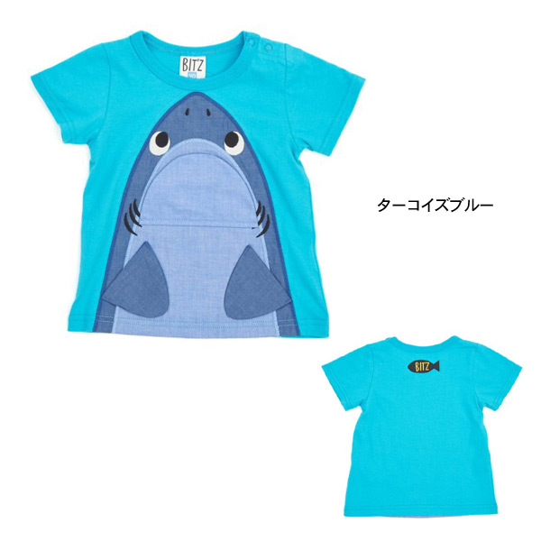 メール便可】ビッツ B207030-12m 半袖ギミックTシャツ キッズ ベビー