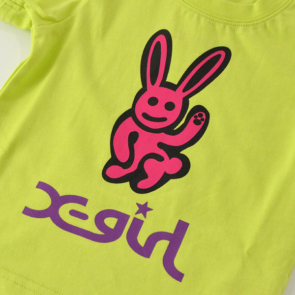 メール便可】エックスガールステージス 9202201-m14m ウサギキャラ半袖