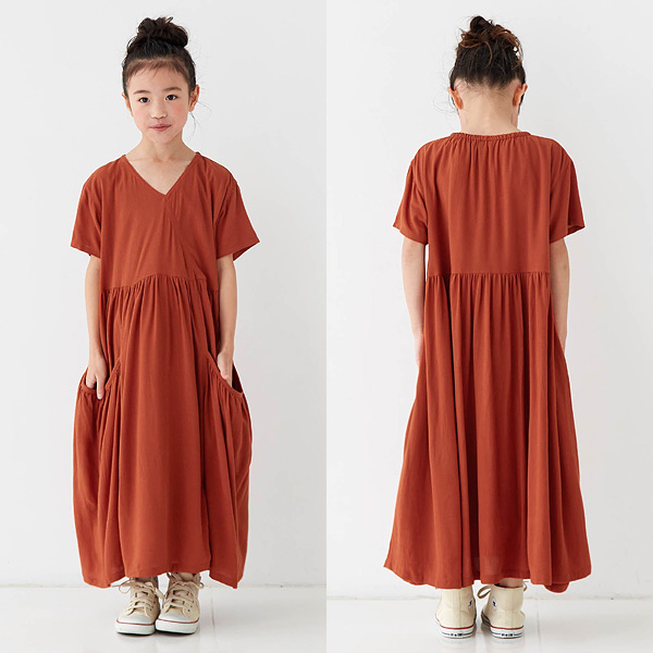 期間限定☆60％OFF オトナト E217150-m12m ビッグポケットワンピース