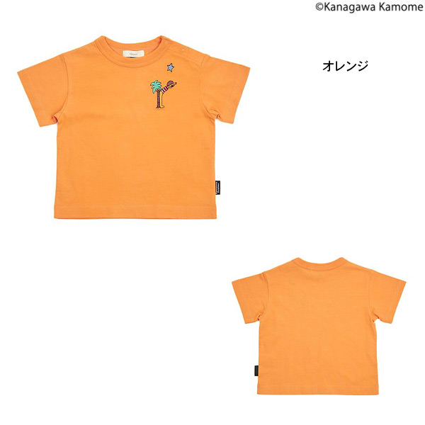 セブンテンバイミホカワヒト SVTロゴ刺繍Tシャツ （SEVEN TEN by MIHO  