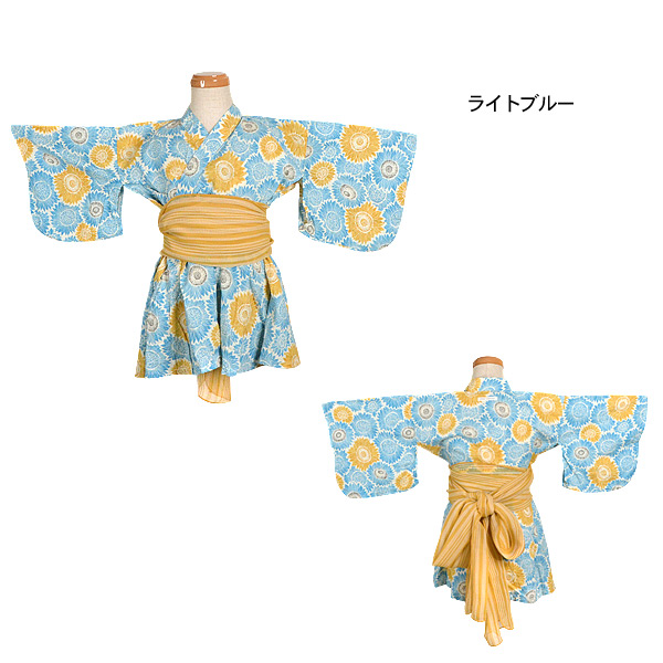 10 Off メール便可 オーシャンアンドグラウンド 11m13m 浴衣ワンピースflower キッズ ベビー ゆかた ユカタ 花柄 女の子 子供服 Ocean Ground 公式 Marumiya World 本店