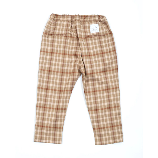 RonHerman kids チェックパンツ 送料無料】チェック柄ワイドタックパンツJr キッズ 長ズボン 長