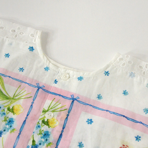 ハッカキッズ M12m 春のお花スカーフプリントチュニック キッズ ベビー トップス プルオーバー 花柄 ブランド ワンピース 子供服 Hakka Kids 公式 Marumiya World 本店