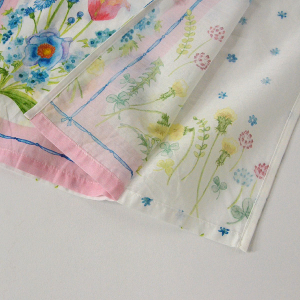 ハッカキッズ M12m 春のお花スカーフプリントチュニック キッズ ベビー トップス プルオーバー 花柄 ブランド ワンピース 子供服 Hakka Kids 公式 Marumiya World 本店