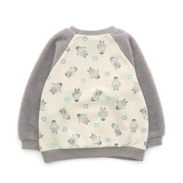 バーバリー チルドレン 子供服 14y スウェット 長袖 動物 グレー