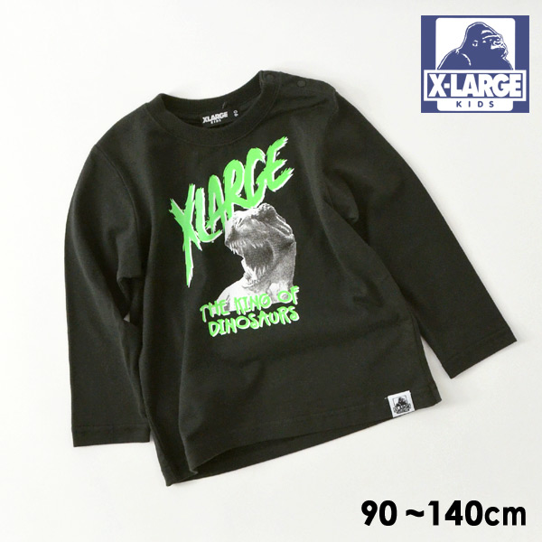 エクストララージキッズTシャツ 黒80.110セット XLARGE KIDS｜エクストララージキッズのTシャツ/カットソー通販