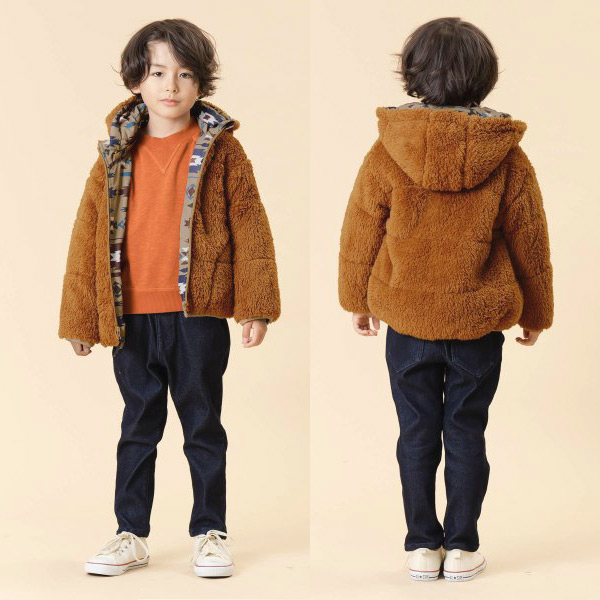 30 Off エフオーキッズ R Mg B0 総柄リバーシブルアウター キッズ ベビー トップス アウター 上着 ボアジャケット 防寒 リバーシブル 総柄 F O Kids 21af K T Salesaleセールバーゲン 公式 Marumiya World 本店