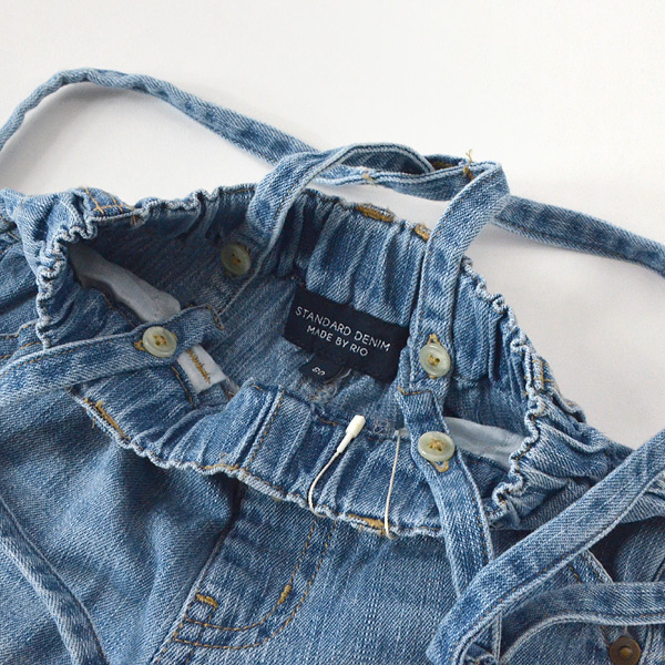 30％OFF】サスペンダー付きスラウチーデニム キッズ ベビー ジュニア