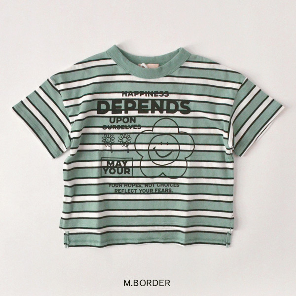 50％OFF】スマイルフラワーTシャツ キッズ 半袖Tシャツ 半そで