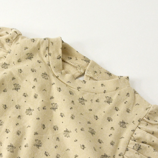 SOOR PLOOM 花柄パフスリーブTシャツ 2Y トップス パフスリーブ」に該当するトップス（花柄・ボタニカル柄