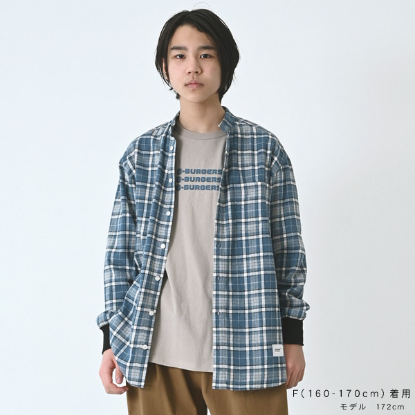 送料無料】バンドカラーシャツ ジュニア レディース 長袖シャツ 長そで チェックシャツ スタンドカラー 袖リブ 羽織り 上着 トップス 男の子 おとこのこ 女の子 おんなのこ 子供服 子ども服 こども服 ジェネレーター GENERATOR 4024979 912108F-Fmm 【公式】MARUMIYA ... 送料無料】バンドカラーシャツ ジュニア レディース 長袖シャツ 長そで チェックシャツ スタンドカラー 袖リブ 羽織り 上着 トップス 男の子 おとこのこ 女の子 おんなのこ 子供服 子ども服 こども服 ジェネレーター GENERATOR 4024979 912108F-Fmm 【公式】MARUMIYA ...