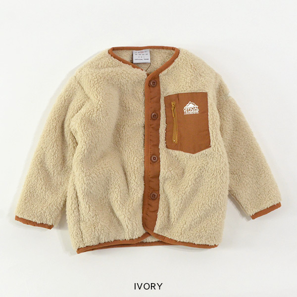 Shirley Temple 】キッズボアフリースコート/130〜145㎝ 佳かっ 