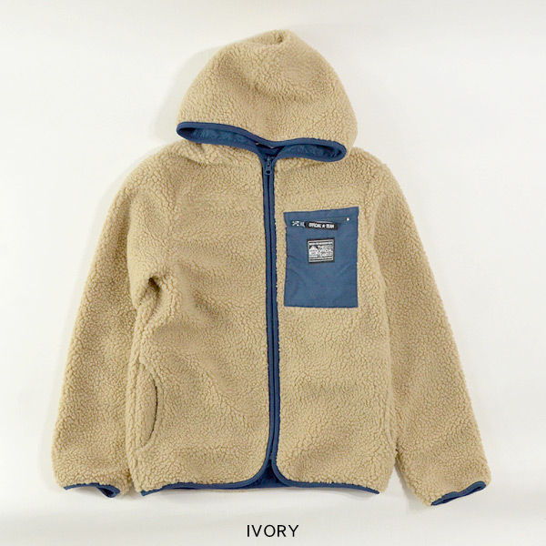 50％OFF】ボアフーディージャケット ジュニア メンズ レディース
