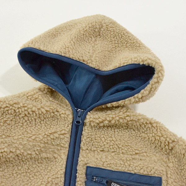 50％OFF】ボアフーディージャケット ジュニア メンズ レディース