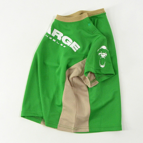 エクストララージキッズ ロゴ切替半袖Tシャツ キッズ トップス