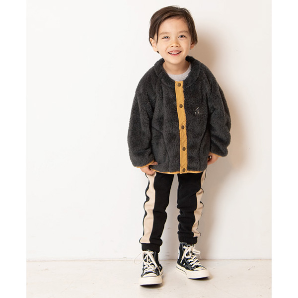 50％OFF】裏毛2トーンカラージョガーパンツ キッズ ズボン