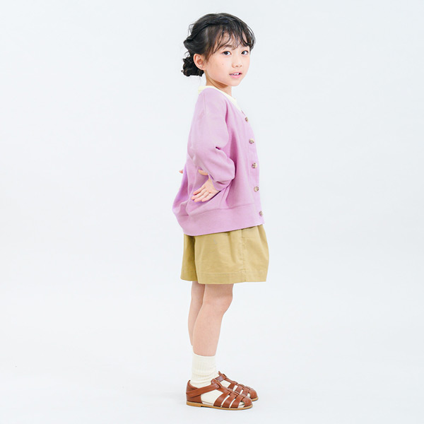 カラフルチュニックカーディガン キッズ ベビー 羽織り 上着