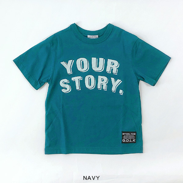 オールドロゴTシャツJr キッズ ジュニア トップス 半袖Tシャツ