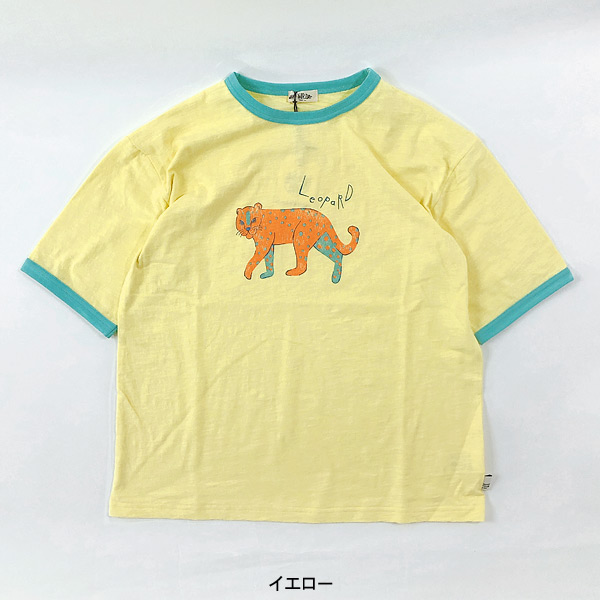 ヒョウリンガーTシャツJr ジュニア レディース トップス 半袖Tシャツ 