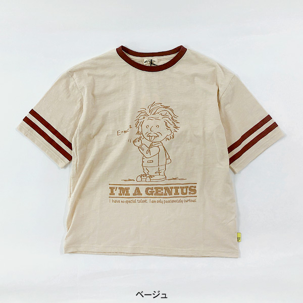 GENIUST TシャツJr ジュニア レディース トップス 半袖Tシャツ 半そで