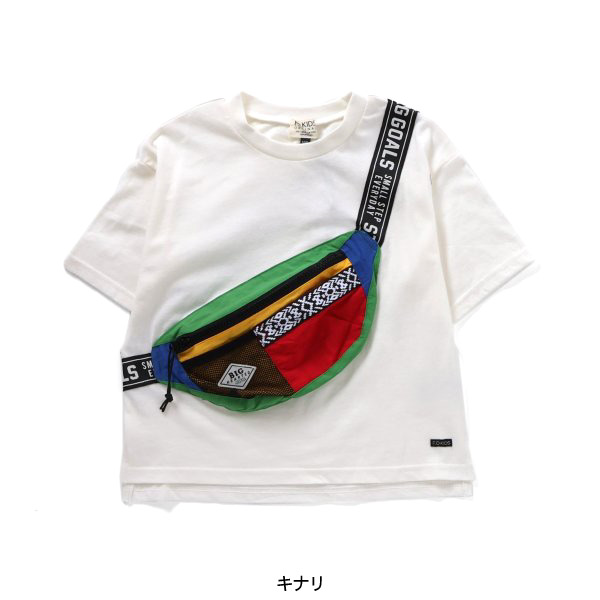 ボディバッグドッキングTシャツ キッズ ベビー トップス 半袖T